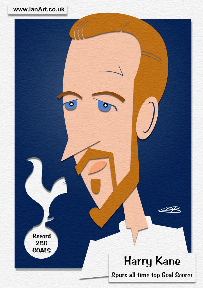 Harry_Kane_England_Tottenham_Footballer_Top_goal_scorer_caricature_paper_cut-out