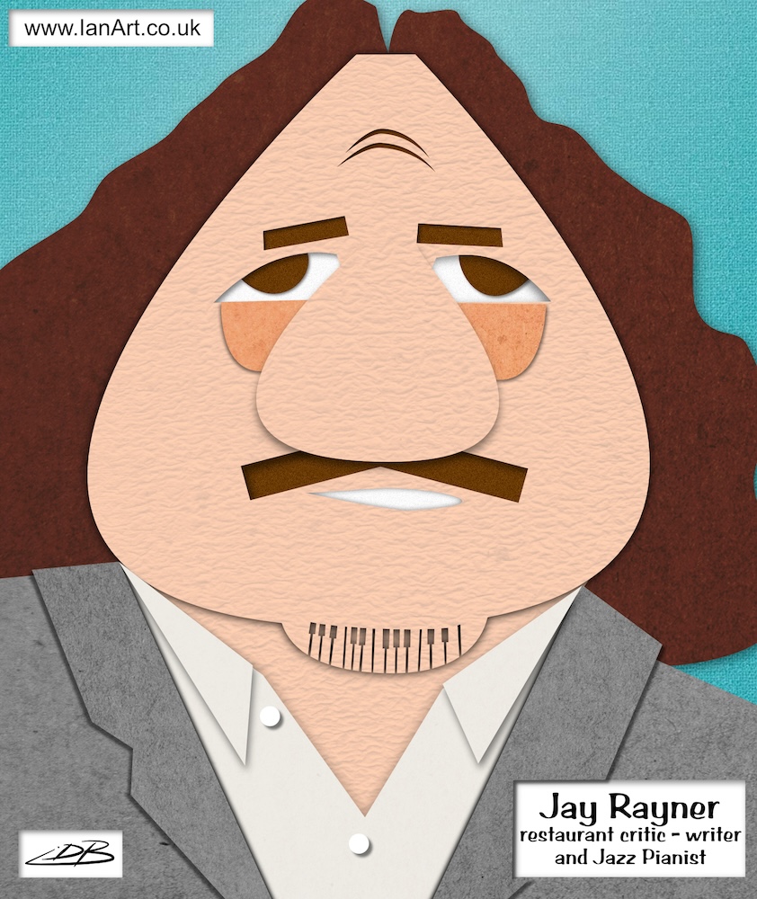Jay_Rayner_caricature-restaurant_critic_writer_Jazz_Pianist_paper_cut-out