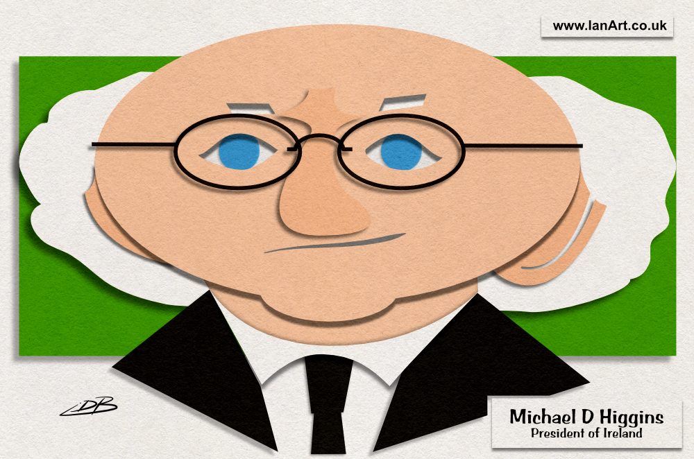 Michael_D_Higgiins_President_of_Ireland_caricature_paper_cut-out
