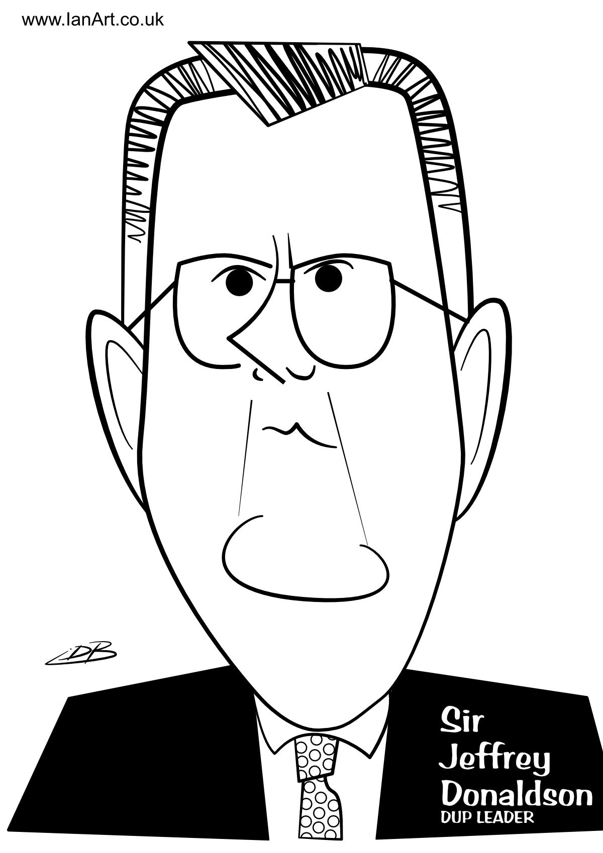 Sir_Jeffrey_Donaldson_DUP_Leader_caricature_cartoon